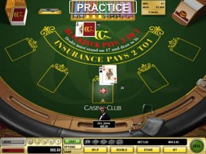 CasinoClub.com blackjack